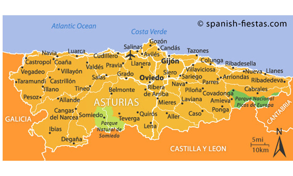 De Gijon à Ribadero